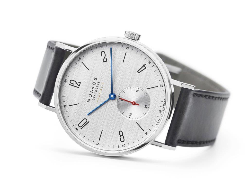 nomos Tangente neomatik 39 silvercut 3D front (ref. 141)